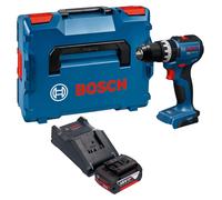 Perceuse-visseuse à percussion sans fil Bosch GSB 18V-52 Professional 18 V 70 Nm sans balais + 1 batterie 5,0 Ah + chargeur + L-Boxx