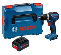 Perceuse-visseuse à percussion sans fil Bosch GSB 18V-52 Professional 18 V 70 Nm sans balais + 1 batterie ProCORE 5,5 Ah + L-Boxx - sans chargeur