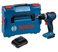 Perceuse-visseuse à percussion sans fil Bosch GSB 18V-52 Professional 18 V 70 Nm sans balais + 1 batterie ProCORE 4,0 Ah + L-Boxx - sans chargeur