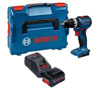 Perceuse-visseuse à percussion sans fil Bosch GSB 18V-52 Professional 18 V 70 Nm sans balais + 1 batterie ProCORE 5,5 Ah + chargeur + L-Boxx