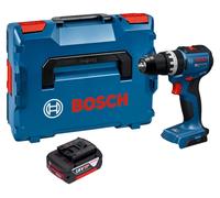 Perceuse-visseuse à percussion sans fil Bosch GSB 18V-52 Professional 18 V 70 Nm sans balais + 1 batterie 5,0 Ah + L-Boxx - sans chargeur