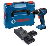 Perceuse-visseuse à percussion sans fil Bosch GSB 18V-52 Professional 18 V 70 Nm sans balais + 2 batteries ProCORE 4,0 Ah + chargeur + L-Boxx