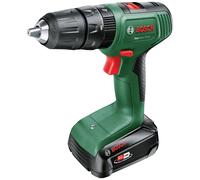 Perceuse-visseuse à percussion sans fil Bosch Home and Garden 06039D810C 18 V 1.5 Ah Li-Ion + batterie, + chargeur, + mallette