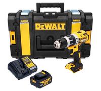 Perceuse-visseuse à percussion sans fil DeWalt DCD 796 M1 18 V 70 Nm sans balais + 1 batterie 4,0 Ah + chargeur + mallette de transport Tough Box