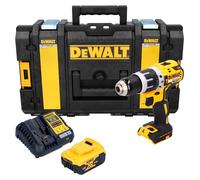 Perceuse-visseuse à percussion sans fil DeWalt DCD 796 P1, 18 V, 70 Nm, moteur Brushless, avec 1 batterie 5,0 Ah, un chargeur et une mallette de transport robuste