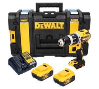 Perceuse-visseuse à percussion sans fil DeWalt DCD 796 P2, 18 V, 70 Nm, moteur Brushless, avec 2 batteries 5,0 Ah, un chargeur et une mallette de transport robuste