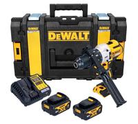 Perceuse-visseuse à percussion sans fil DeWalt DCD 996 M2, 18 V, 95 Nm, moteur sans balais, avec 2 batteries 4,0 Ah, un chargeur et une mallette de transport robuste