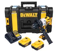 Perceuse-visseuse à percussion sans fil DeWalt DCD 996 P2, 18 V, 95 Nm, moteur sans balais, avec 2 batteries 5,0 Ah, un chargeur et une mallette de transport robuste
