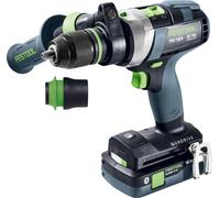 Perceuse-visseuse à percussion sans fil Festool TPC 18/4 5,0/4,0 I-Plus 577651 18 V 4 Ah, 5 Ah