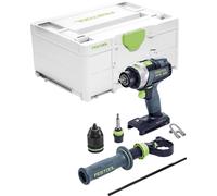 Perceuse-visseuse à percussion sans fil Festool TPC 18/4-Basic 575604 18 V sans batterie
