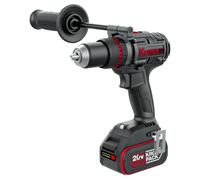 Perceuse-visseuse à percussion sans fil Kress 20 V, avec ou sans batterie et chargeur, coffret de rangement, modèle : 140 Nm - 2 × 4,0 Ah - chargeur 6 A