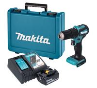Perceuse-visseuse à percussion sans fil Makita DHP 483 RT1E 18 V 40 Nm sans balais + 1 batterie 5,0 Ah + chargeur + mallette