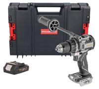 Perceuse-visseuse à percussion sans fil ProCraft Industrial CD20C-BB 20 V 120 Nm sans balais + 1 batterie 2,0 Ah + mallette à outils RHINO - sans chargeur