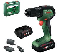 Perceuse-visseuse à percussion sans fil PSB18V-60, avec 1 batterie PBA 18V 2,5 Ah, livrée dans un coffret