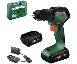 Perceuse-visseuse à percussion sans fil PSB18V-60, avec 1 batterie PBA 18V 2,5 Ah, livrée dans un coffret
