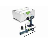 Perceuse-visseuse à percussion sans fil QUADRIVE TPC 18/4-Basic - FESTOOL - sans batterie - Systainer - 575604