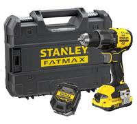 Perceuse-visseuse à percussion sans fil Stanley FatMax SFMCD716D1T-QW 18 V, sans balais, avec 1 batterie 2,0 Ah, coffret