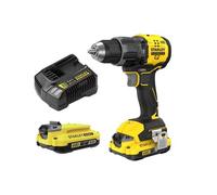 Perceuse Visseuse À Percussion 60 Nm Brushless - Lithium 18V - 2 Batteries 2 Ah En Kit - SFMCD716D2T-QW STANLEY FATMAX V20