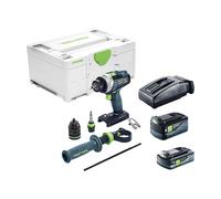 Perceuse-visseuse à percussion TPC 18/4 5,0/4,0 I-Plus QUADRIVE FESTOOL