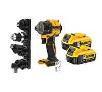 Perceuse-visseuse à têtes multiples XR 18V 5 Ah Li-Ion Brushless - DEWALT - DCD803P2T-QW