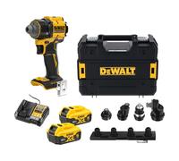 Perceuse-visseuse à têtes multiples XR 18V 5 Ah Li-Ion Brushless - DEWALT - DCD803P2T-QW