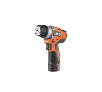 AEG Perceuse-visseuse BS12C2LI-202B 12V 32 Nm 0,9kg 2x2,0Ah Pro lithium chargeur sac clip ceinture