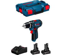 Perceuse-visseuse BOSCH GSR 12V-15 (2 x 6,0 Ah + GAL12V-40 + L-Boxx 102)