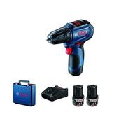 BOSCH GSR 12V-30 Perceuse-visseuse sans fil (in atterie 2x2.0 Ah + GAL 12V-40, en coffret d'artisan)