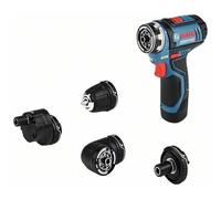 Perceuse Visseuse BOSCH PROFESSIONAL Flexiclic GSR 12V-15 FC + 2 batteries 2,0Ah + GAL 1230 CC G