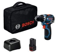 Perceuse-visseuse BOSCH PROFESSIONAL GSR 12V-32, 2 batteries GBA 2.0 Ah, chargeur GAL 12V-20, sac