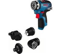 Perceuse-visseuse Bosch Professional GSR 12V-35 FC Flexiclick, Sans Batterie, 4 Adaptateurs FlexiClick, L-BOXX