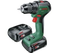 Perceuse Visseuse BOSCH UniversalDrill 18V-60, Brushless, 2 x 2.0Ah Batteries, Couple 60Nm, Mandrin Auto 13mm
