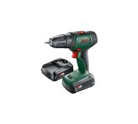 Bosch perceuse-visseuse sans fil UniversalDrill 18V (2 batteries, système 18 V, livré avec deux embouts de vissage et coffret)
