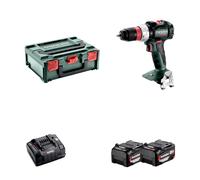 Perceuse-visseuse BS 18 LT BL Q + 2 batteries 18V 5,2 Ah + 1 chargeur ASC 145 METABO