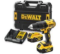 Perceuse visseuse compact 18V XR - DEWALT - avec 2 batteries 18V 4.0Ah - coffret - DCD777M2T