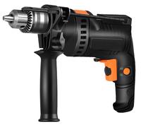 Perceuse-visseuse électrique - 710 W. Marteau-perceuse / perceuse - 3000 tr/min - Réglage de la vitesse - Poignée auxiliaire pivotante - Alimentation secteur, prise EU