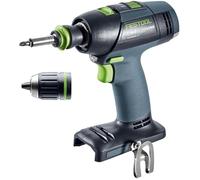 Festool T 18+3 Li-Basic Perceuse-visseuse sans fil + Coffret de transport Systainer - sans Batterie ni Chargeur ( 574763 )