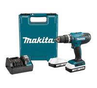 Perceuse visseuse G-Serie 18V - MAKITA - avec 2 batteries 1,5Ah - chargeur - coffret - DF488DWE