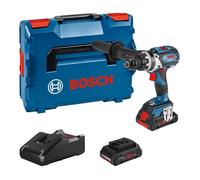 Perceuse visseuse GSR 18V-110 C BOSCH 2 batt.4.0 Ah + L-Boxx - 06019G010A