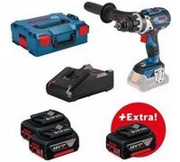 Perceuse visseuse GSR 18V-110 C - BOSCH - avec 3 batteries 18V 5.0Ah + chargeur + L-Boxx - 0615990L8F G