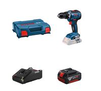 Perceuse-visseuse GSR 18V-55 en coffret L-CASE + 1 batterie GBA 18V 4 Ah + Chargeur GAL 18V-40 BOSCH