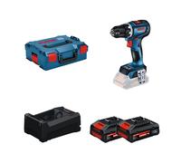 Perceuse-visseuse GSR 18V-90 C + 2 Batteries EXPERT 4 Ah + 1 Chargeur GAL 12V/18V-80 BOSCH