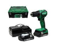 Perceuse visseuse HIKOKI 18V Li-Ion (2x 3Ah) + coffret HIT-SYSTEM CASE DS18DDWQZ