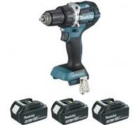 Perceuse visseuse MAKITA 18V Li-Ion Ø13 mm - 2 Batteries 18V 3.0Ah + 1 batterie 4.0 Ah - chargeur + coffret - DDF484RF3J G