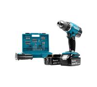 Perceuse visseuse MAKITA 18V Li-Ion (2x 3Ah) + coffret DDF453SFX1