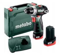 Perceuse-visseuse METABO 12 V 38 Nm 2 x 2,0 Ah BS BL 12