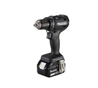 Perceuse visseuse Noire LXT 50Nm - MAKITA - avec 2 batteries 5Ah 18V - chargeur - MAKPAC - DDF485RTJB