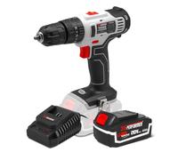 Perceuse visseuse percussion 20V avec batterie 4Ah - X-Performer