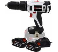 Perceuse visseuse percussion 20V LITHIUM X-Performer XP2CID20LI - Mandrin Auto + 2 Batteries 4 Ah et chargeur inclus G