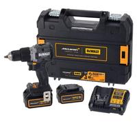 Perceuse Visseuse Percussion XR 18V Brushless Dewalt DCD85MP2T-QW Édition Limitée McLaren Livrée Avec 2 Batteries 5Ah Li-Ion, 1 Chargeur en Coffret TSTAK